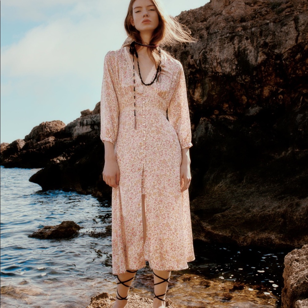 Zara Satin Dress